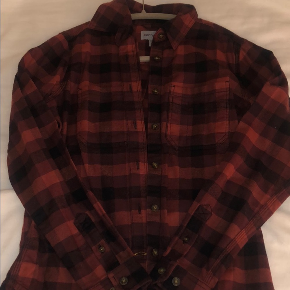 Carhartt button up shirt